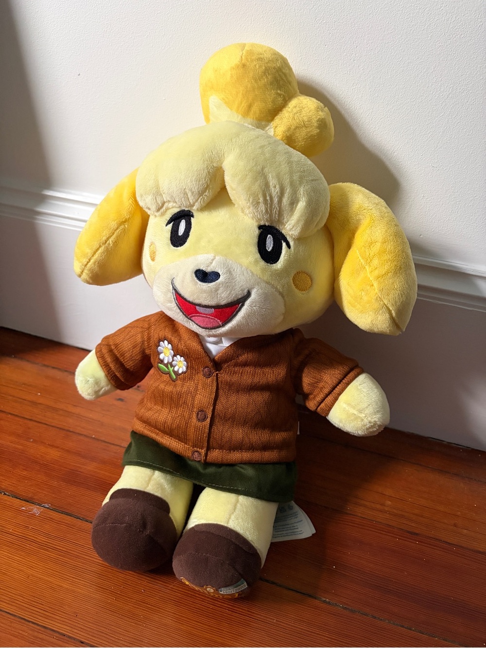 Build A Bear Animal Crossing New Horizons Isabelle Plush Toy 18" Winter Outfit
